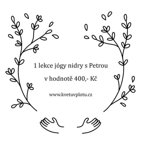 Poukaz na 1 lekci jógy nidry